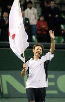 Suzuki motors Japan past Thailand in Davis Cup tennis